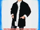 100% Cotton Black Kung Fu Martial Arts Tai Chi Jacket Coat XL