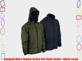 Snugpak Men's Vapour Active Soft Shell Jacket - Black Large
