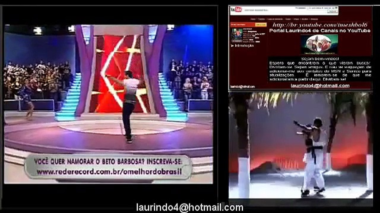 Beto barbosa - Preta - Programa O Melhor do Brasil - Edição especial com dançarinos!!!