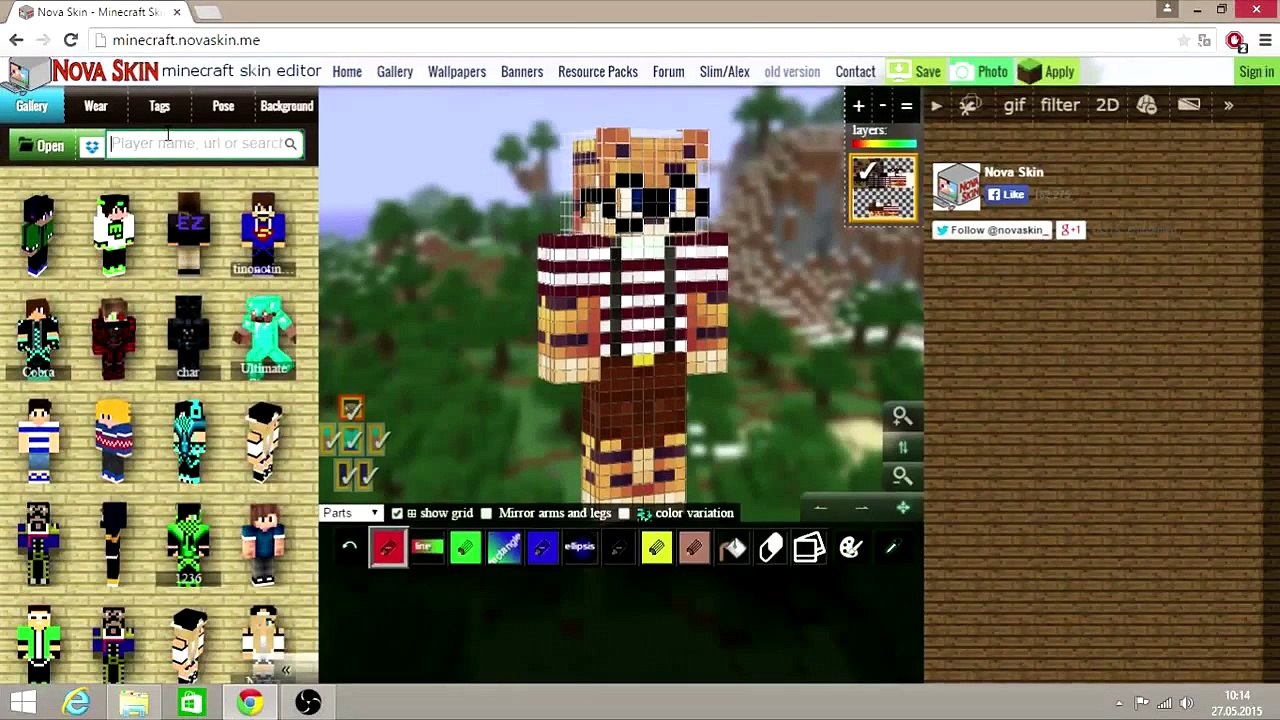 Animierten Minecraft Skin Erstellen Free Tutorial Deutsch Luxusfisch Video Dailymotion