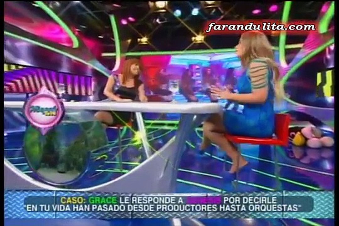 Magaly Teve 04-06-2012 Grace Becerra sobre Génesis Tapia: "A mí no me hicieron trencito"