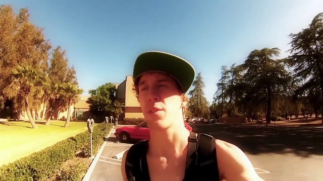 FIRST PERSON PARKOUR - CSUN Parkour Spots (Jesse La Flair)