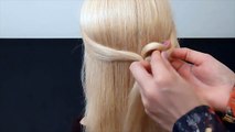 Schnelle Herz- Frisur für mittel/lange Haare selber machen. Peinados