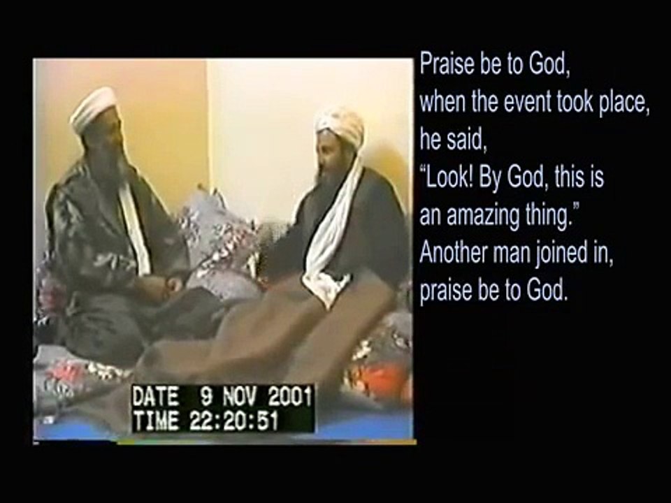 Osama bin Laden - November 9th, 2001
