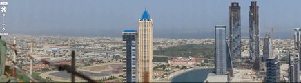 Dubai - edificio mas alto del mundo visto desde la foto mas grande del mundo 45 GIGAPIXELS HD
