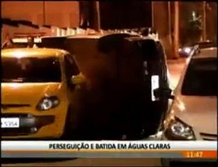 Carro roubado em Águas Claras