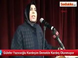 Muhsin Yazıcıoğlu' nun Eşi Gülefer Yazıcıoğlu Erdoğan'ın ve Hükumete Ağzının Payını Verdi