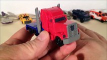 MCDONALDS TRANSFORMERS PRIME HAPPY MEAL TOYS - 2012 FULL SET REVIEW