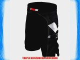 SMMASH MMA Shorts Black Jack S M L XL XXL MMA BJJ UFC Boxen Kampfsport K1 (L)