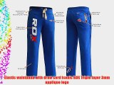 Authentic RDX BOXE Fleece Pants Trousers UFC MMA Gym Bottoms Jogging Joggers Shorts Men Blue