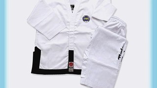 M.A.R International Itf Approved Taekwondo Uniform GI Suit Outfit Clothing Gear White 170CM