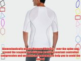 Skins A200 Short Sleeve Men's Compression Top - White M
