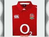 Canterbury Mens Rugby England Away Classic Shirt 2014 2015 Long Sleeve Top Red S