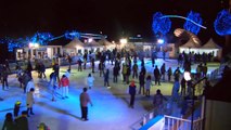 Ice Skating Rink at Midtown Roppongi Tokyo/　東京ミッドタウン ロマンチックな夜