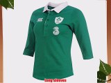 Canterbury Womens Rugby Ireland Home Classic Shirt 2014 2015 Long Sleeve Green 10 (S)