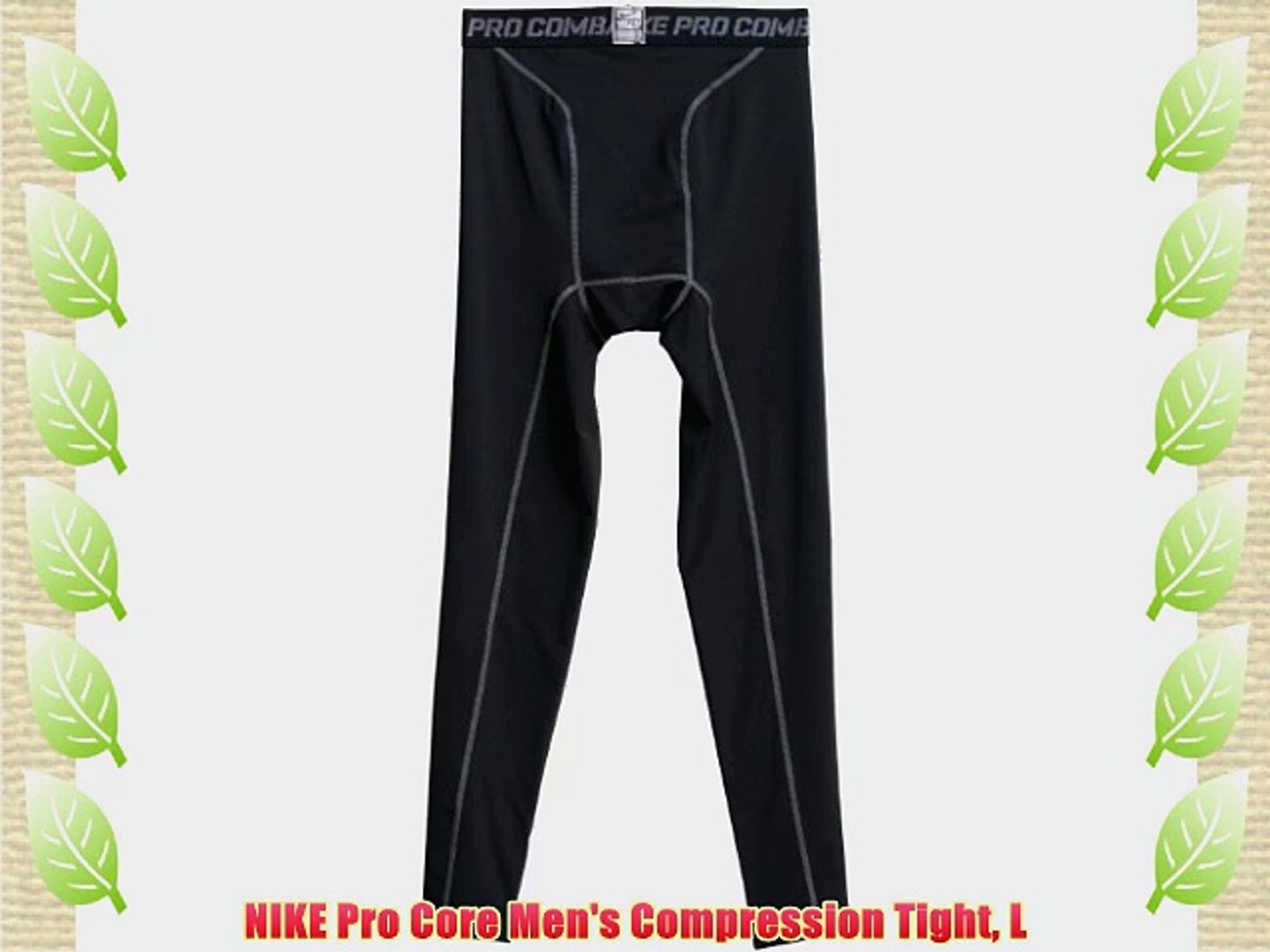 NIKE Pro Core Men's Compression Tight L - video dailymotion