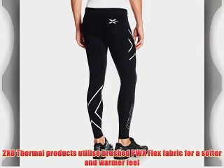 2XU Men's PWX Thermal Tight Compression Baselayer - Black Medium