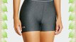 Under Armour Women's Heat Gear Alpha Compression Short - Carbon Heather/Black/Metallic Silver