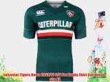Leicester Tigers Home 2013/14 S/S Pro Rugby Shirt Evergreen - size XL