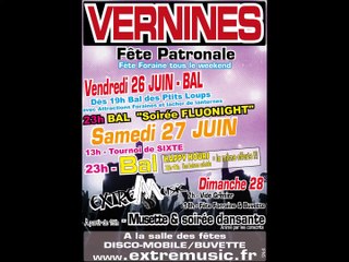 Bal de la fête patronale de vernines , 27 juin