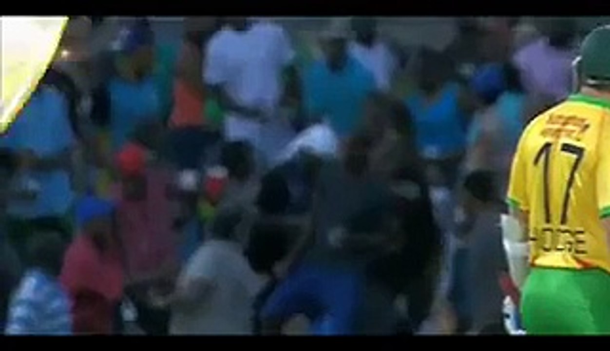 4 massive Sixes to Shahid Afridi on 4 ball in CPL watch video