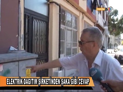 ELEKTRİK DAGITIM ŞİRKETİNDEN ŞAKA GİBİ CEVAP