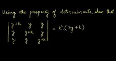 MathBuster Video Solution NCERT Class 12 Math: Determinants Ex 4.2 Q10 (ii)