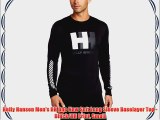 Helly Hansen Men's HH One New Soft Long Sleeve Baselayer Top - Black/HH Print Small
