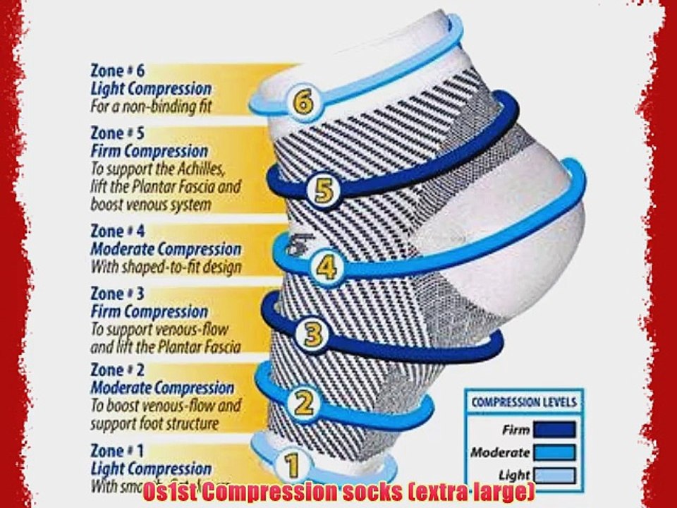 Os1st Compression socks (extra large)