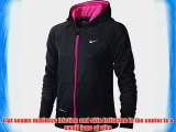 Nike Girl's KO 2.0 Full Zip Hoody Jacket - Black/Black/Hyper Pink/Sail Medium