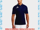 Adidas 3s Rugby Mens Training Jersey Navy Size L