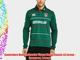 Canterbury Men's Leicester Tigers Home Classic LS Jersey - Evergreen X-Large