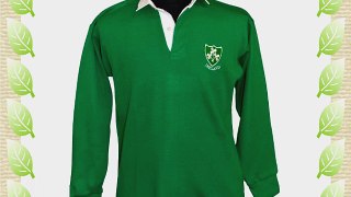 MEN IRISH RUGBY IRELAND FULL SLEEVE SUPPORTER SHIRTS SIZE S TO 3XL (XL GREEN)