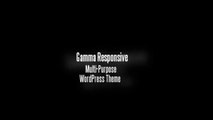 Gamma - Responsive Multi-Purpose WordPress Theme   Free Download