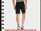 adidas Men's Essentials 3-Stripes Heavy Single Jersey Shorts - Black/White Small