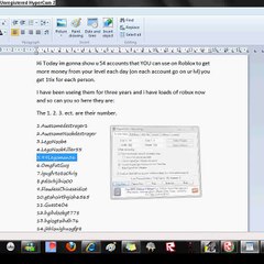 Roblox 53 FREE accounts With passes
