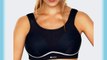 Shock Absorber D  Style Flexiwire Underwired Sports Bra Black S00BV D-H Cup 32GG