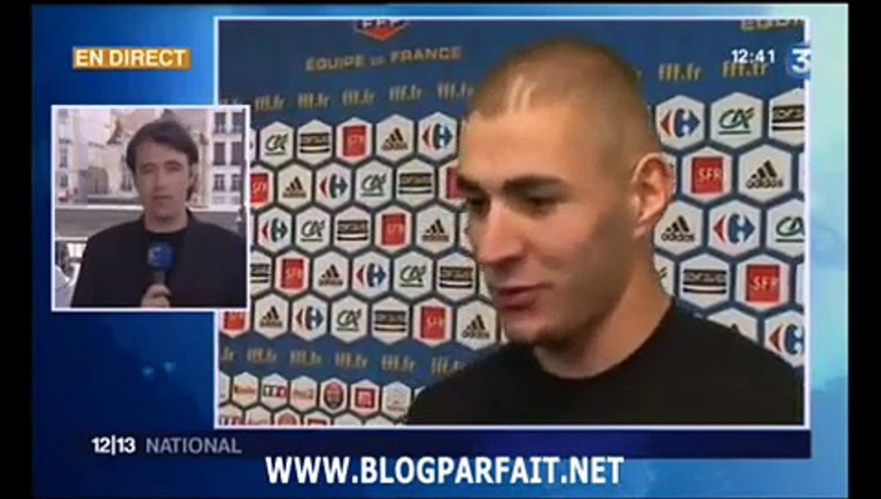 BENZEMA  RIBERY EN GARDE A VUE AFFAIRE ZAHIA FRANCE3 BLOGPARFAIT 20 JUILLET 2010