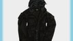 Military Hooded Smock Mens Combat Parka Army Tactical Long Jacket Security Black
