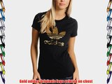 Adidas Originals Trefoil Women's T-Shirt black/gold Size:12UK