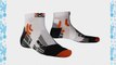 X-Socks Marathon Run Unisex Functional Socks - white / black 10.5-12
