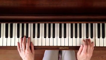 Canon (in C) easy piano instruction