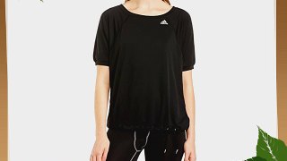 adidas Women's Climachill T-Shirt - Black Medium