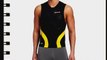 Skins Men's Compression Tri 400 Mens Top Sleeveless W Zip Black/Yellow L T50052030L