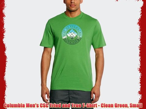 Columbia Men's CSC Tried and True T-Shirt - Clean Green Small