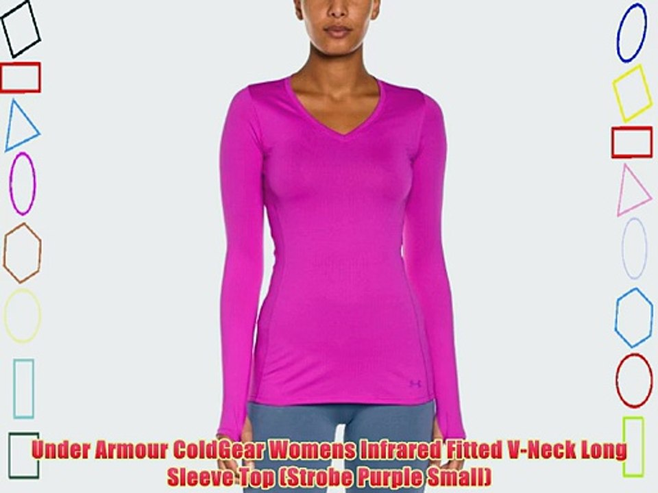 under armour women's v neck long sleeve