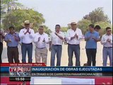 Presidente Humala inaugura obras ejecutadas en Tramo III de Carretera Panamerica Norte en Piura