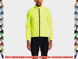 Proviz Men's Windproof Cycling/Running Jacket - Yellow Medium