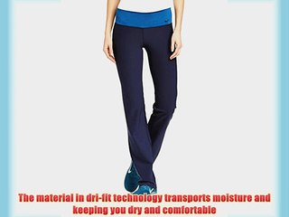 Nike Women's Legend 2.0 Slim Poly Trousers - Obsidian/Hyper Cobalt/Black Small