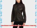 Puma Women's Running Wind Jacket - Black/black X-large/size 16